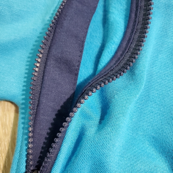 Nike infant's one-piece light currant blue one piece jogger in size 12 months. - Picture 3 of 11